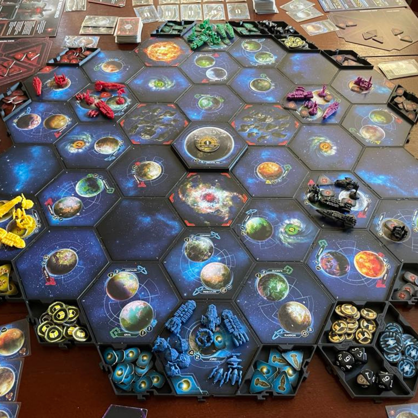 Twilight Imperium 4 INTERLOCK Tile System