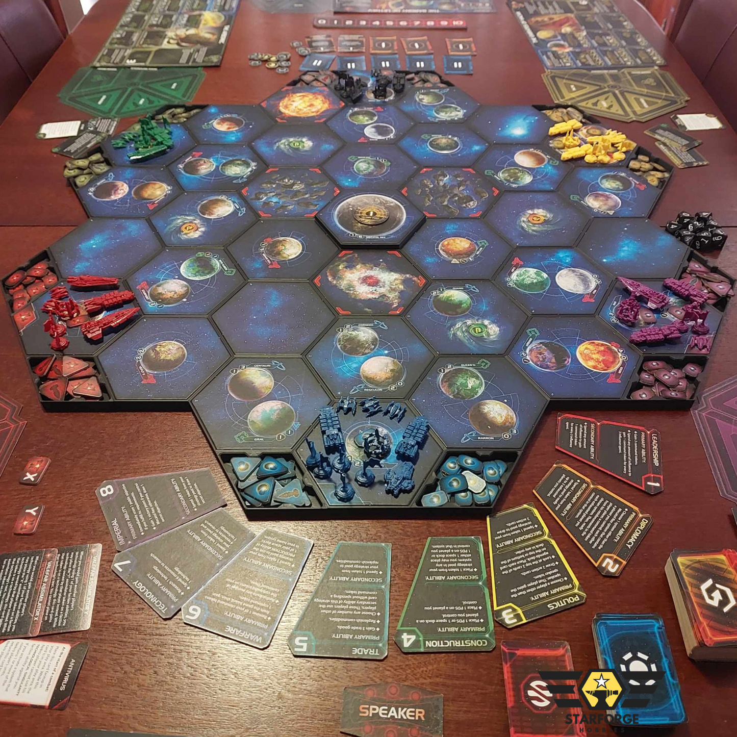 Twilight Imperium 4 MAGNETIC Tile System