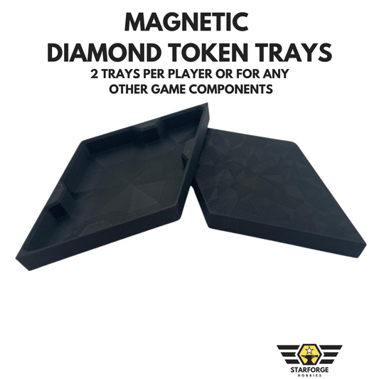 MAGNETIC Diamond Token Trays