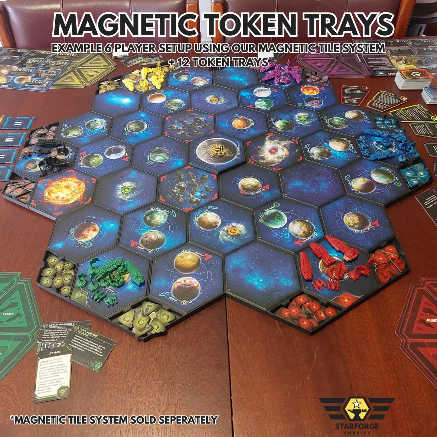 MAGNETIC Diamond Token Trays