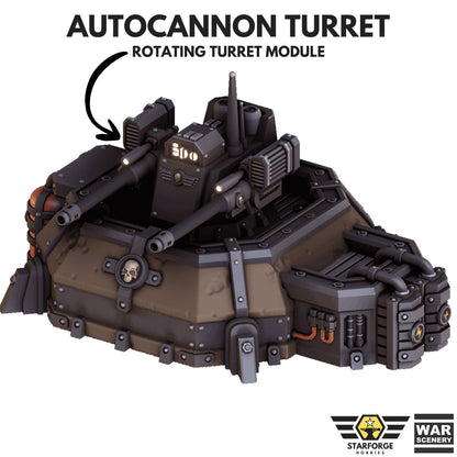 Grimdark Modular Defense Turret Set