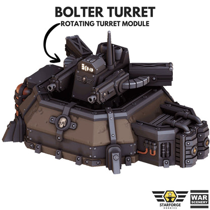 Grimdark Modular Defense Turret Set