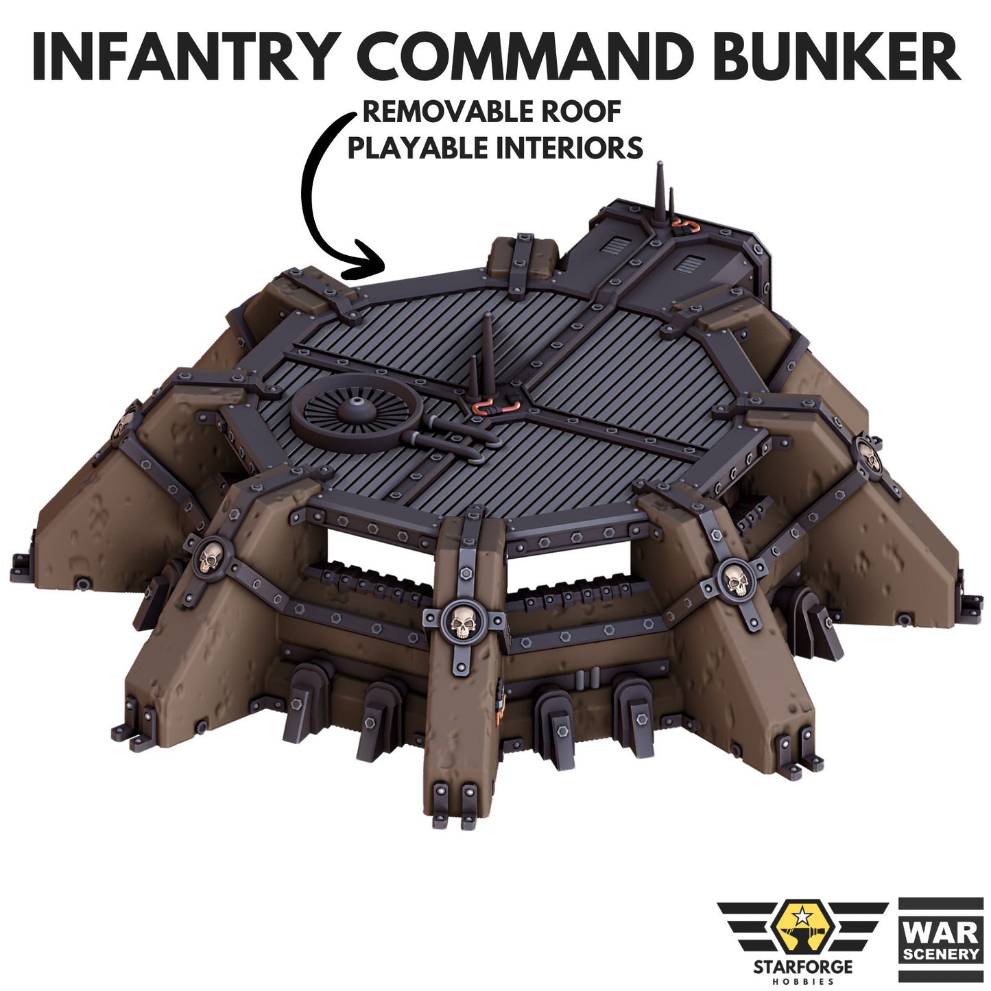 Grimdark Infantry Command Bunker