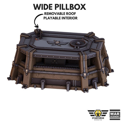 Grimdark Wide Pillbox