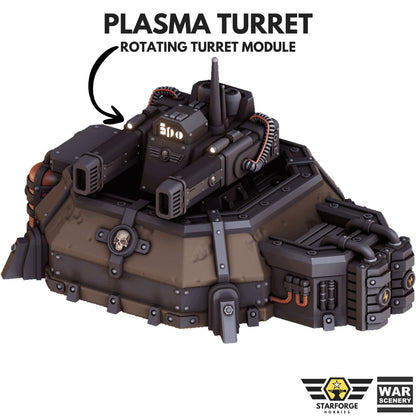 Grimdark Modular Defense Turret Set