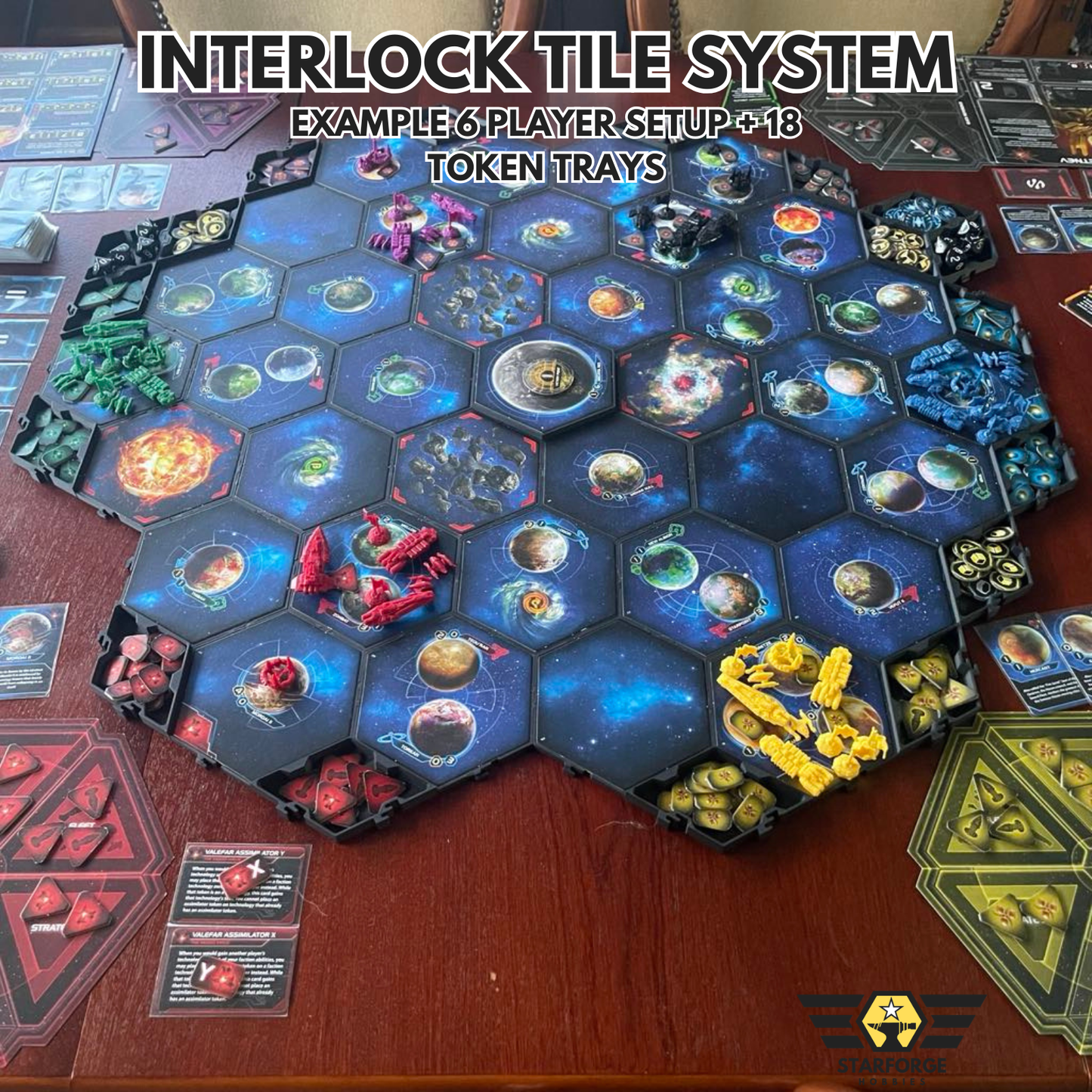 Twilight Imperium 4 INTERLOCK Tile System