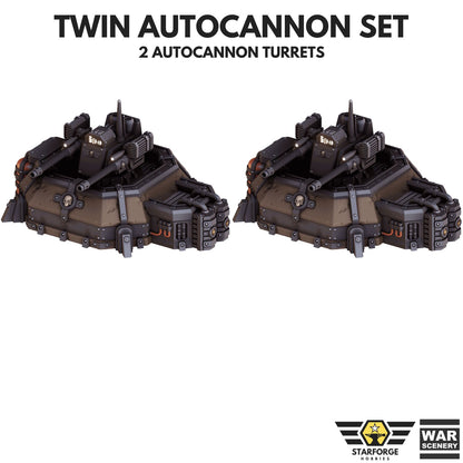 Grimdark Modular Defense Turret Set